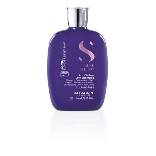 Semi di lino blonde & silver hair anti-yellow low shampoo