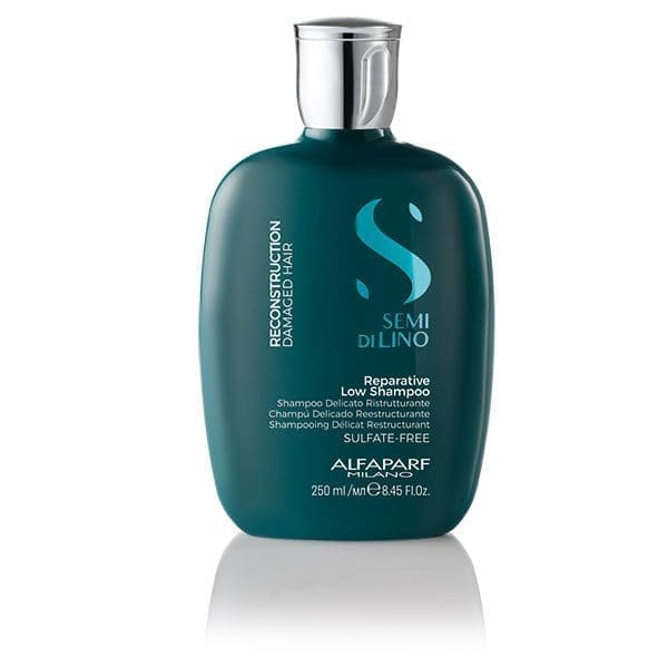 Semi di lino reconstruction damaged hair reparative low shampoo